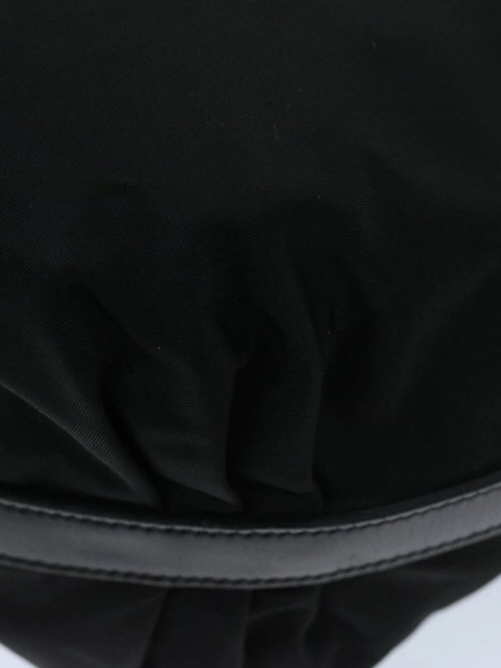 PRADA Shoulder Bag Nylon Black Auth - Picture 5 of 16